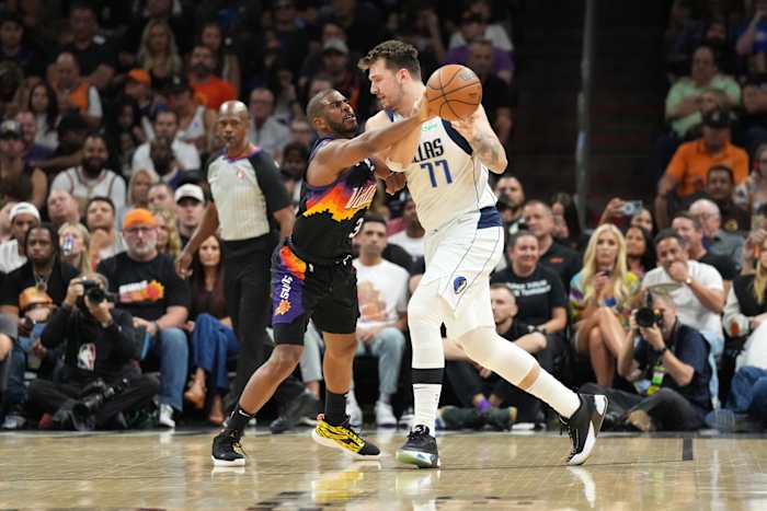 Chris Paul, Luka Doncic, Phoenix Suns, Dallas Mavericks